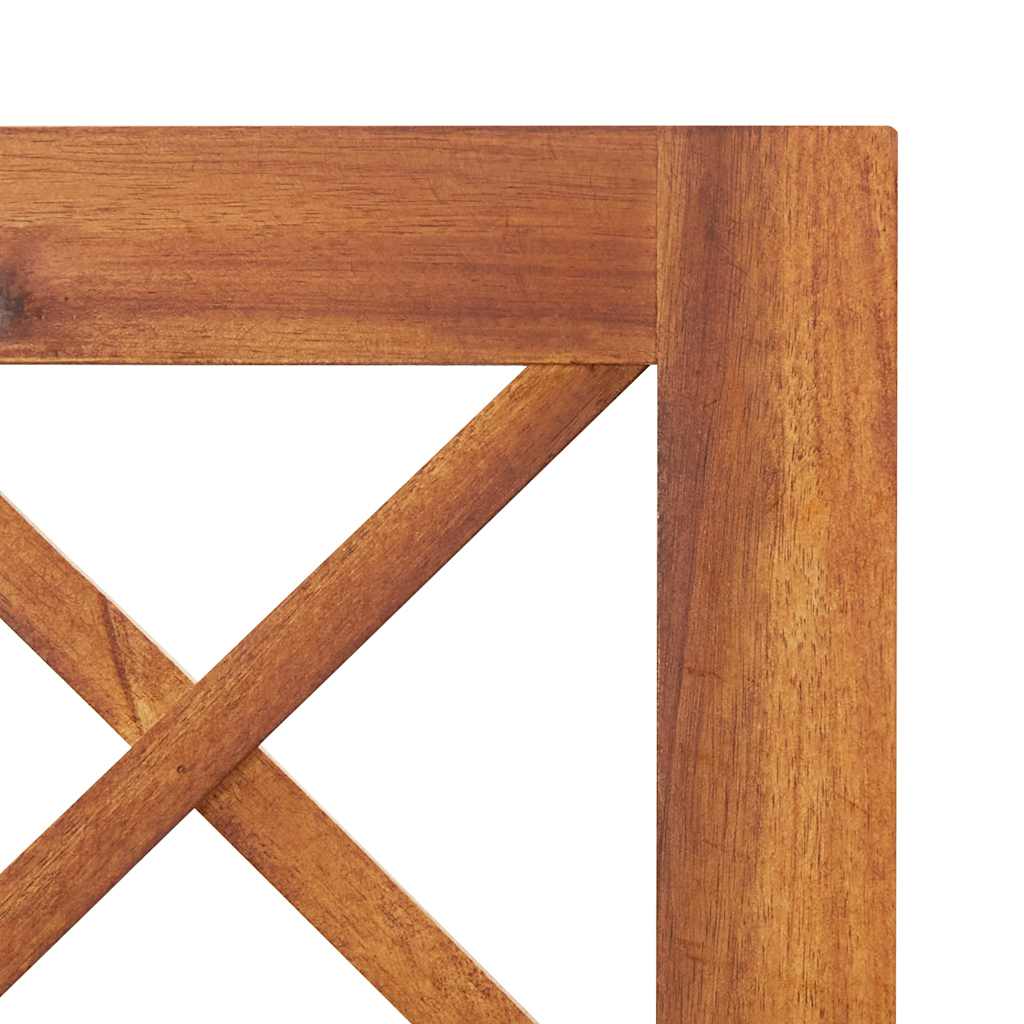 Hochbeet Mit Spalier 85X38X150 Cm Massivholz Akazie