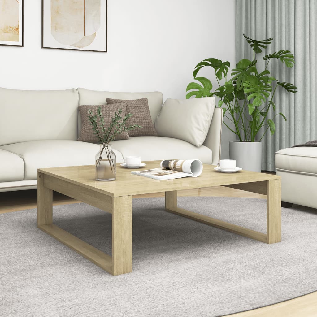 Couchtisch Artisan-Eiche 100X100X35 Cm Holzwerkstoff