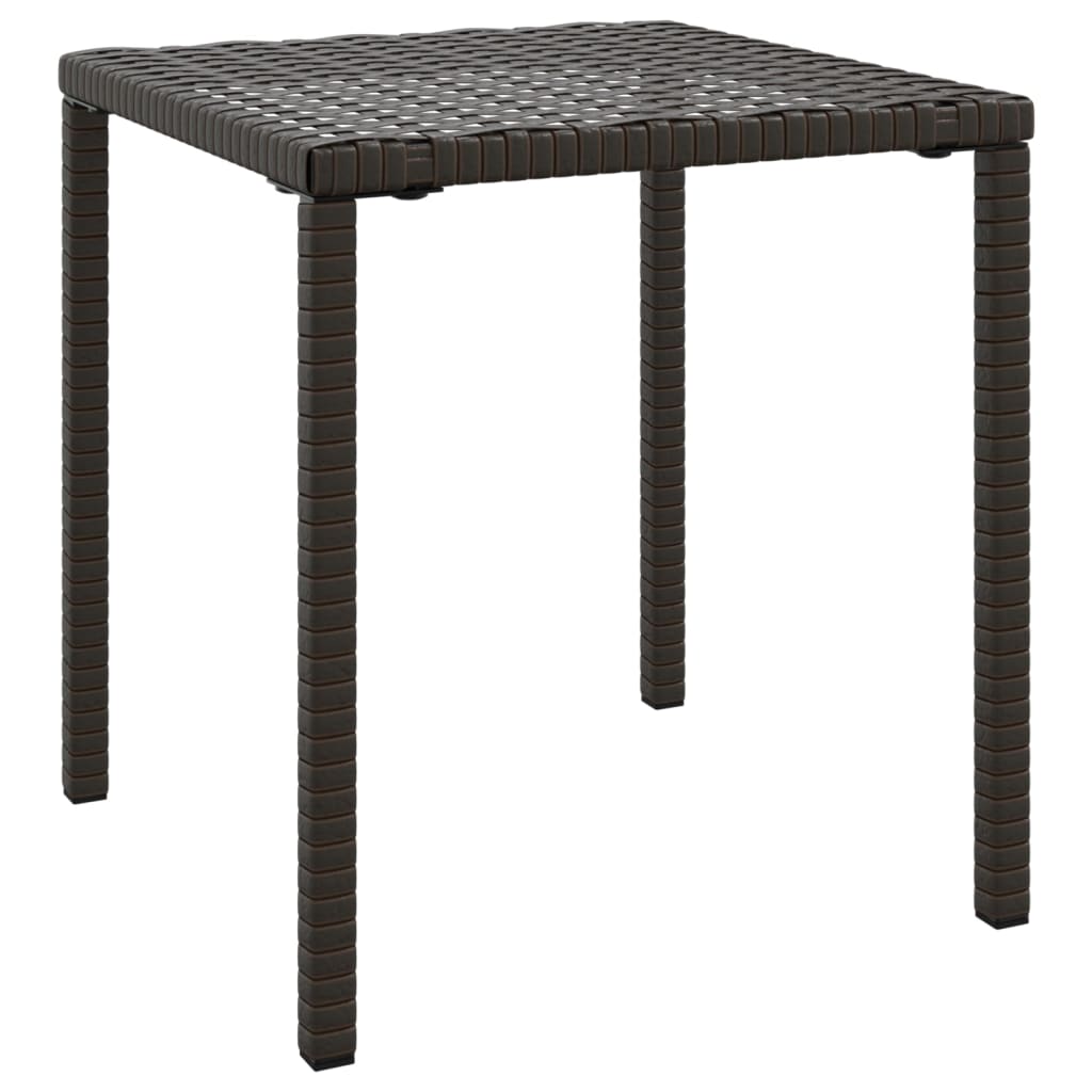 Sonnenliegen 2 Stk. Mit Tisch Poly Rattan