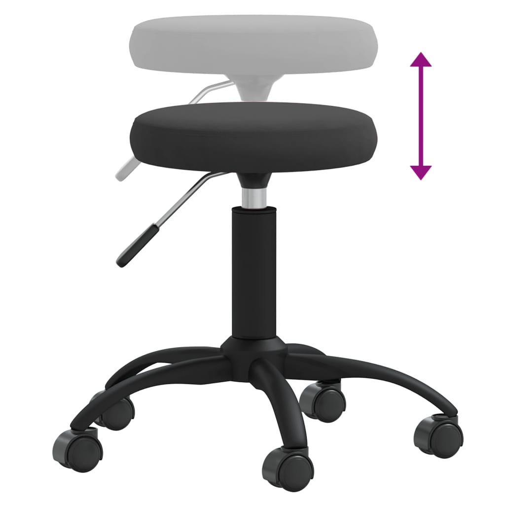 Massagehocker Samt