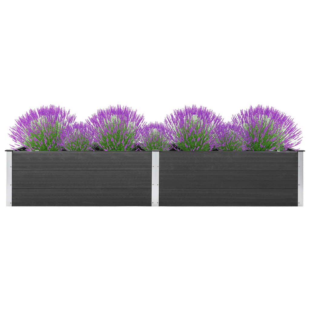Hochbeet Grau Wpc