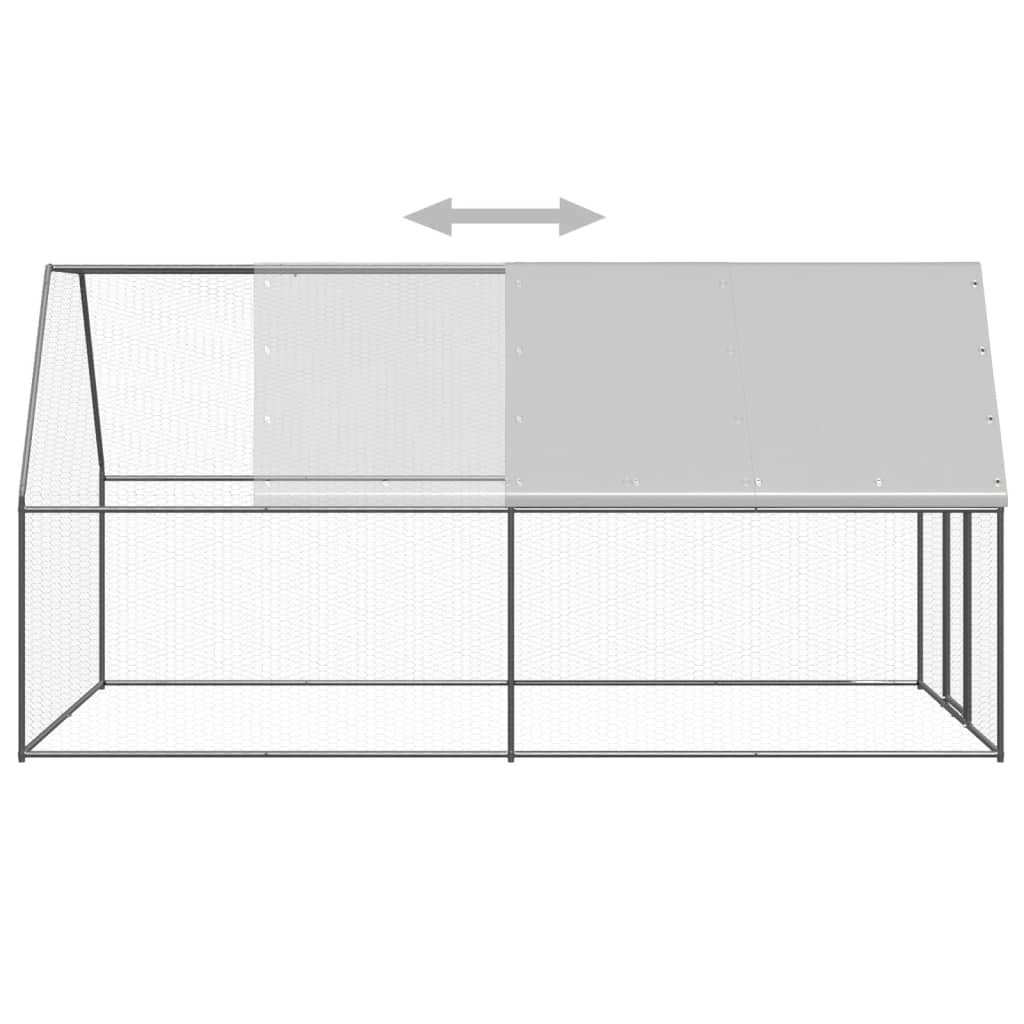 Outdoor-Hühnerkäfig Verzinkter Stahl