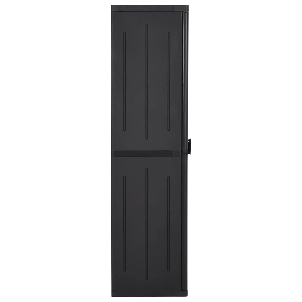 Gartenschrank 65X45X172 Cm Pp Rattan