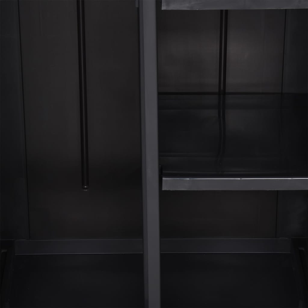Gartenschrank 65X45X172 Cm Pp Rattan