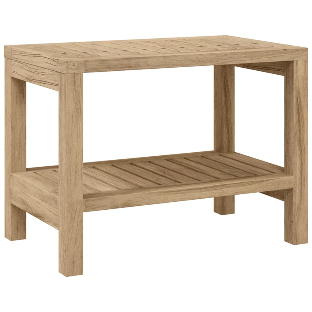 Badezimmer-Beistelltisch 60X30X45 Cm Massivholz Teak