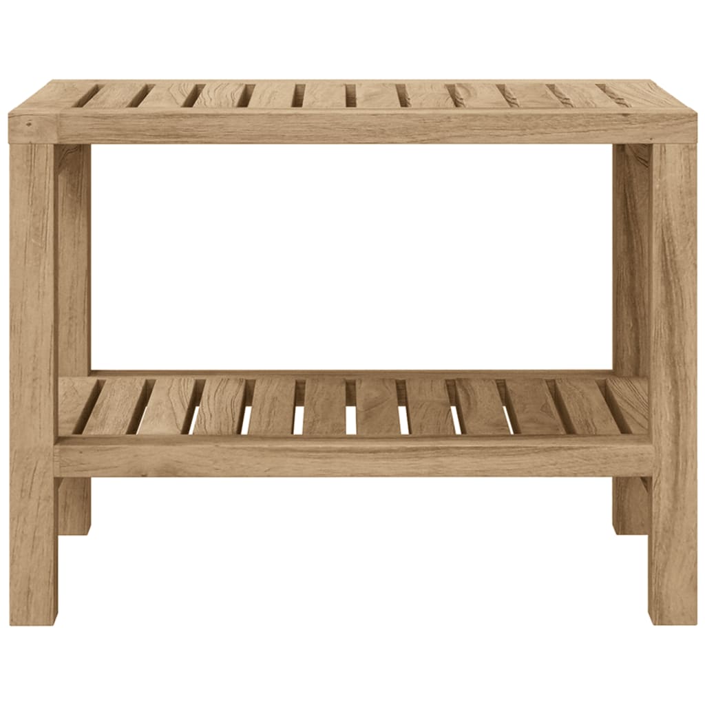 Badezimmer-Beistelltisch 60X30X45 Cm Massivholz Teak