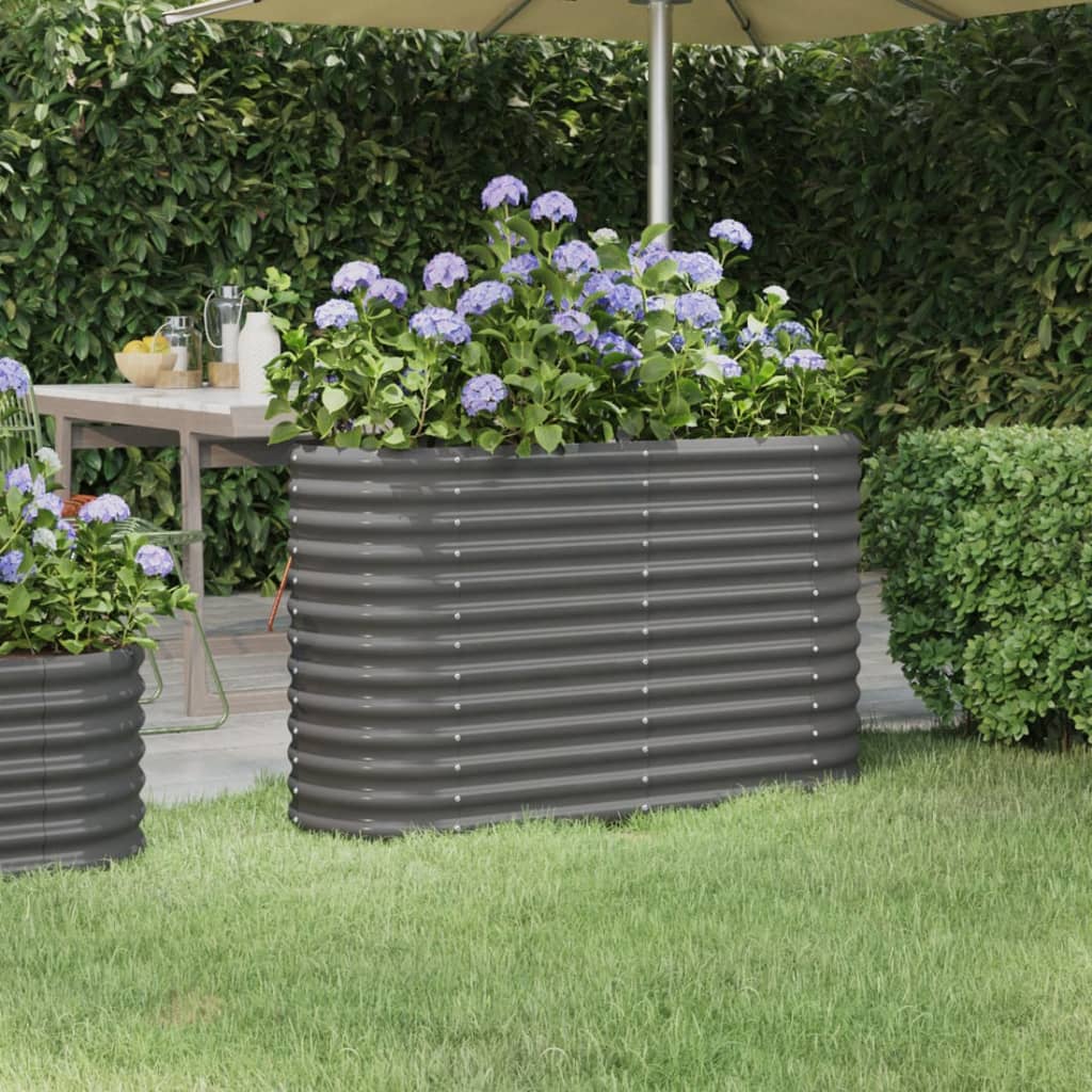 Hochbeet Pulverbeschichteter Stahl N