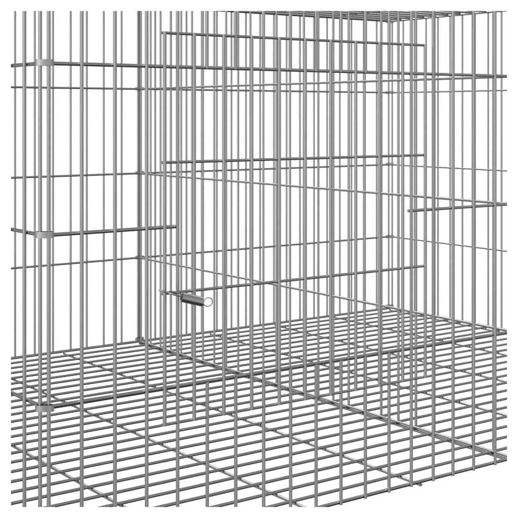 Kaninchenkäfig 5 Paneele Verzinktes Eisen