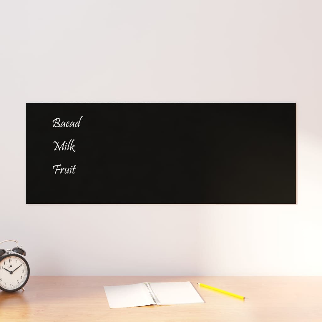 Magnetisches Whiteboard Wandmontage Glas
