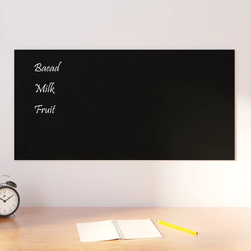 Magnetisches Whiteboard Wandmontage Glas