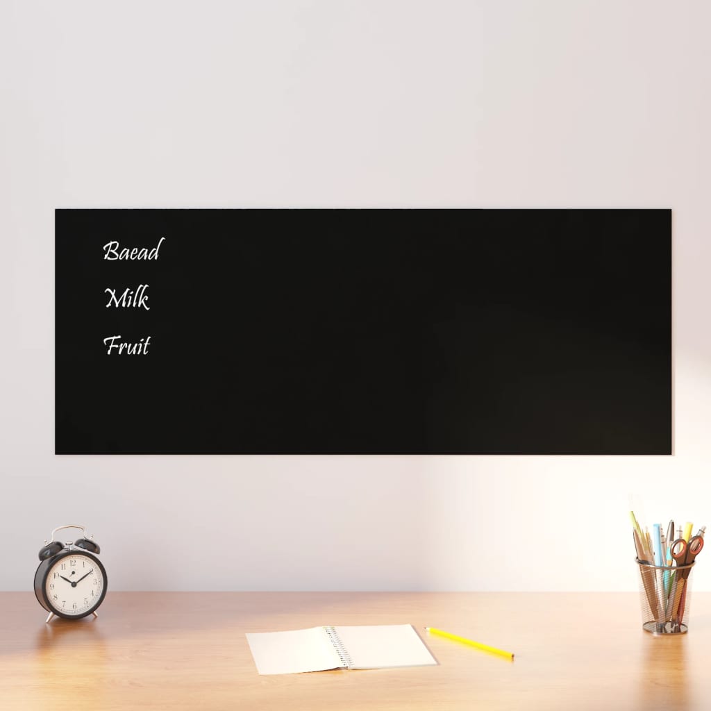 Magnetisches Whiteboard Wandmontage Glas
