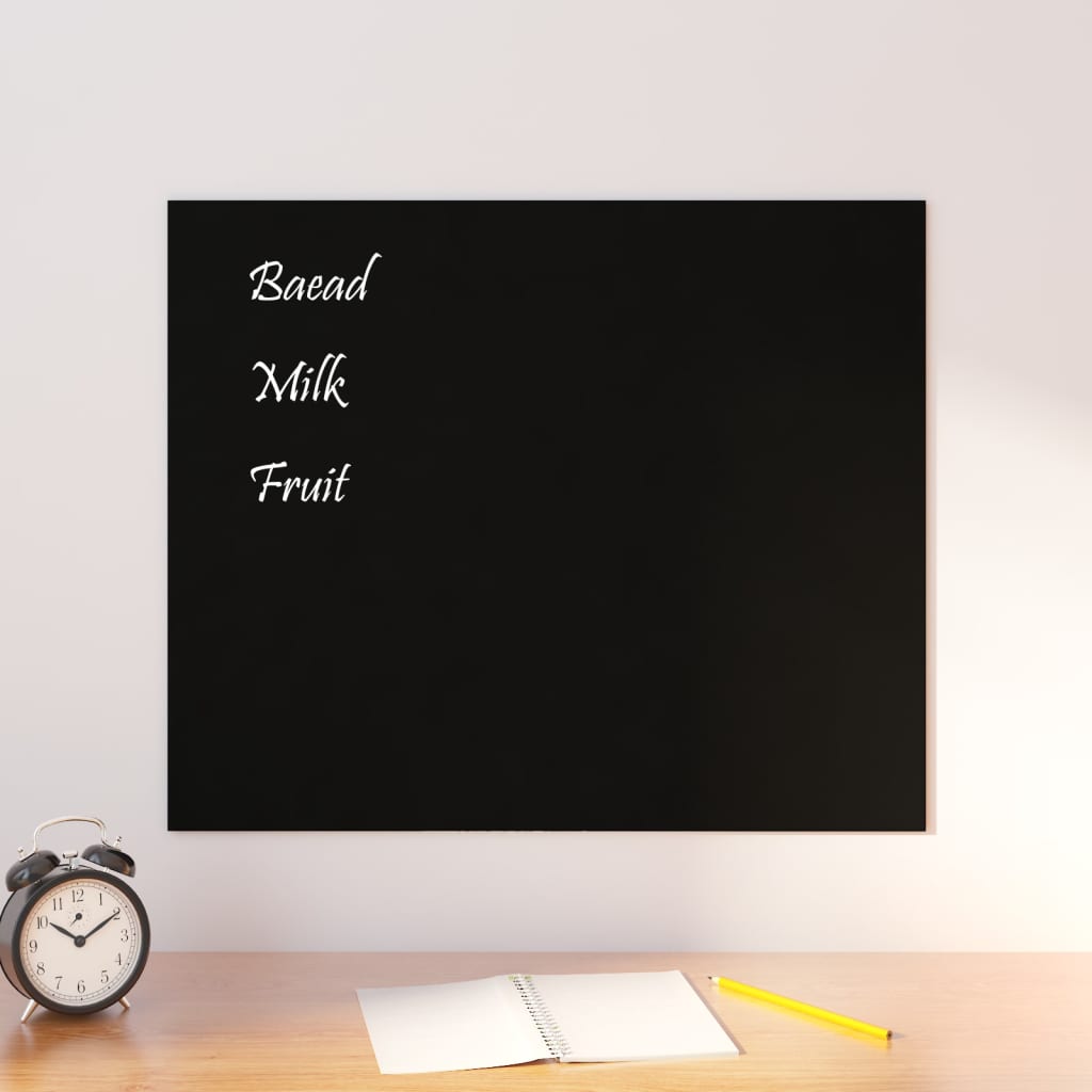 Magnetisches Whiteboard Wandmontage Glas