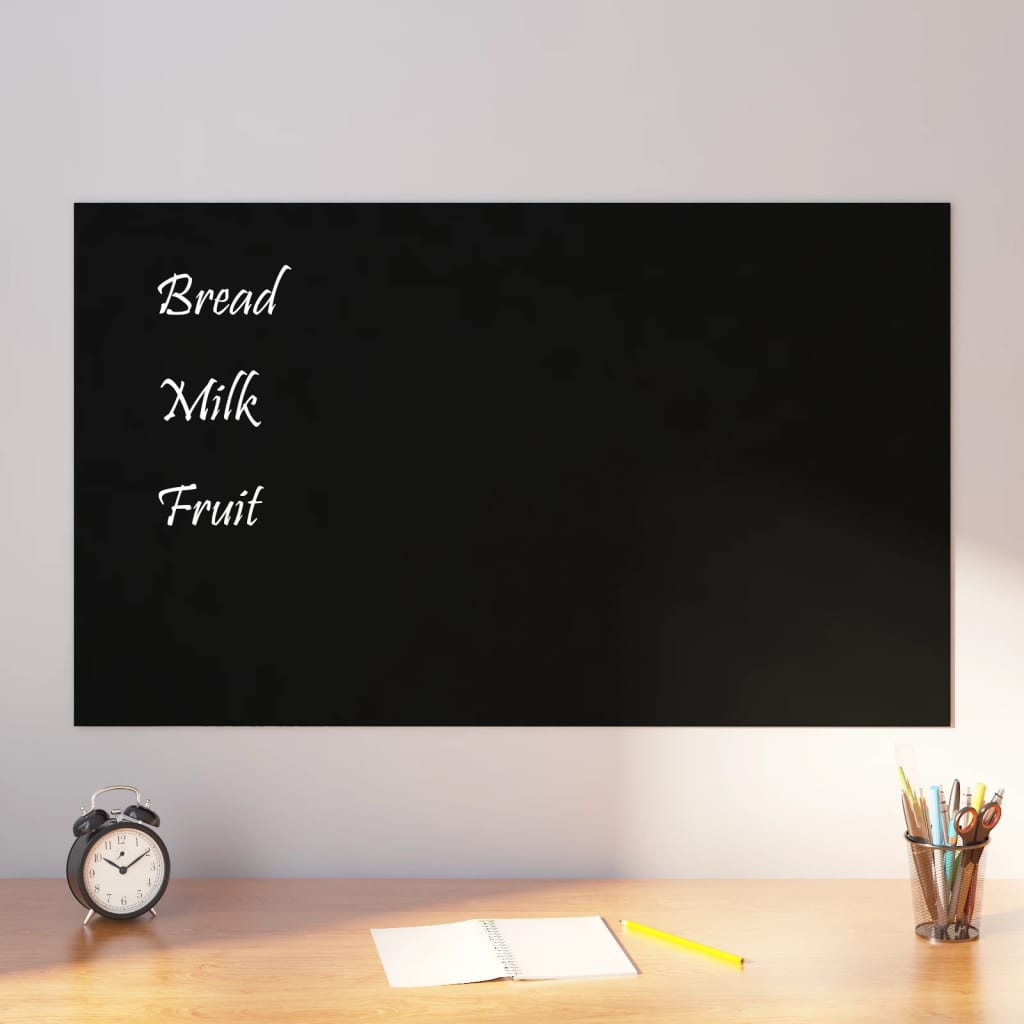 Magnetisches Whiteboard Wandmontage Glas