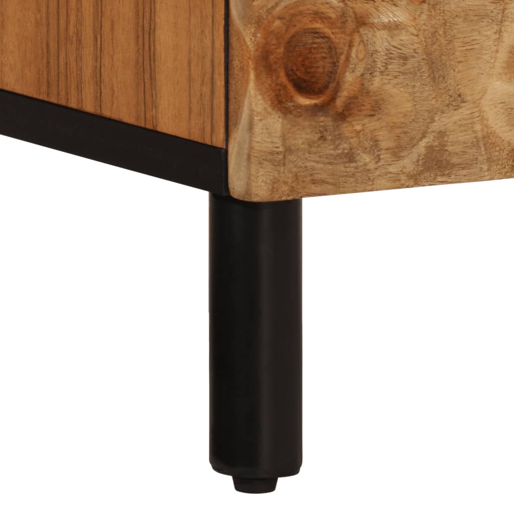 Nachttisch 40X33X46 Cm Massivholz Akazie