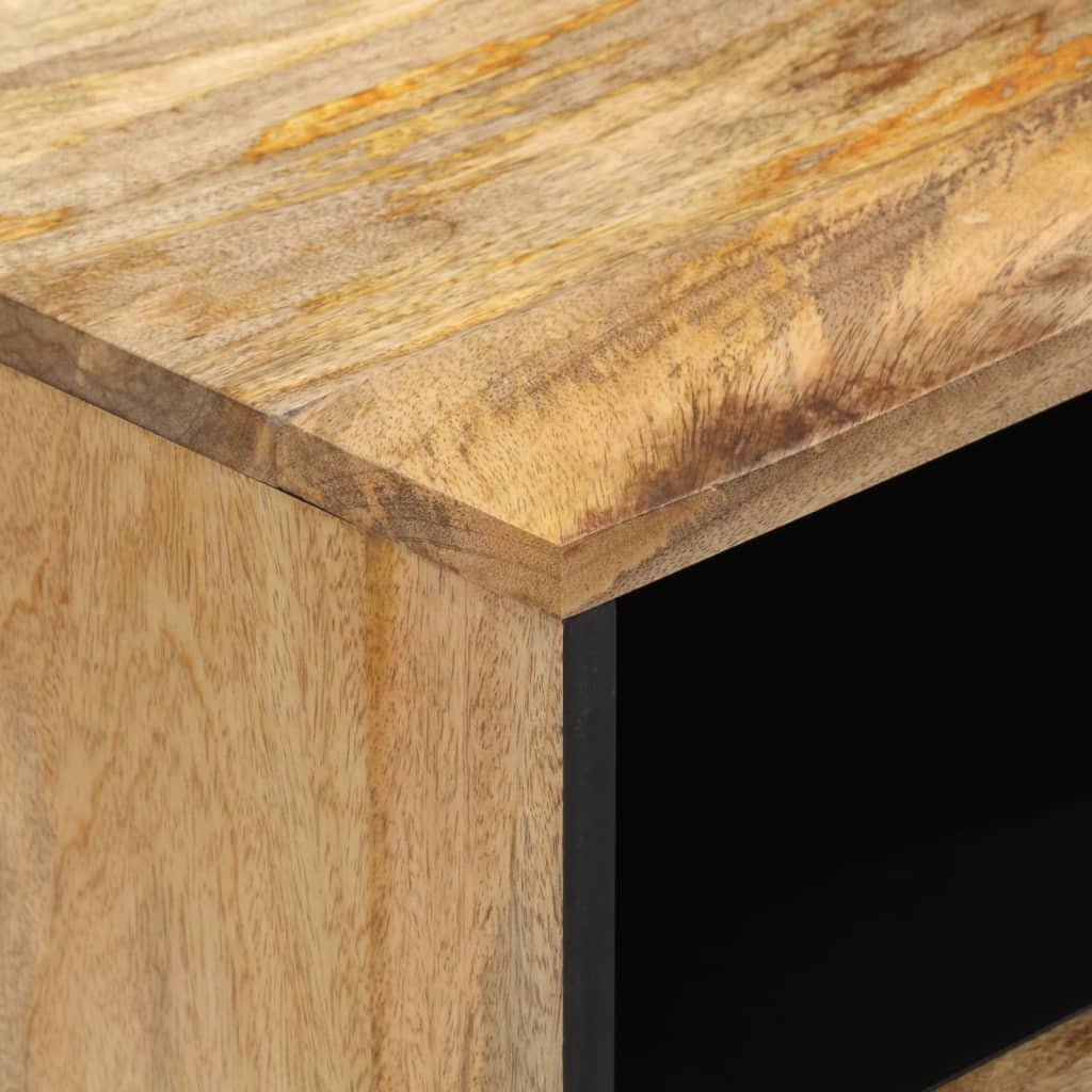 Nachttisch 50X33X60 Cm Massivholz Mango