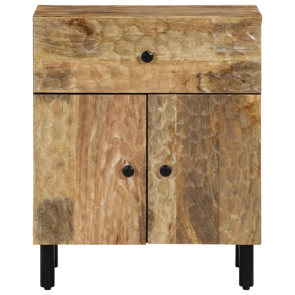 Nachttisch 50X33X60 Cm Massivholz Mango