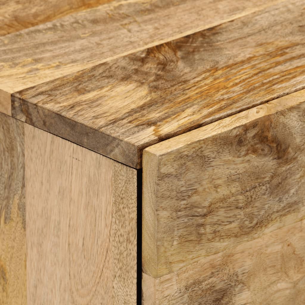 Nachttisch 50X33X60 Cm Massivholz Mango