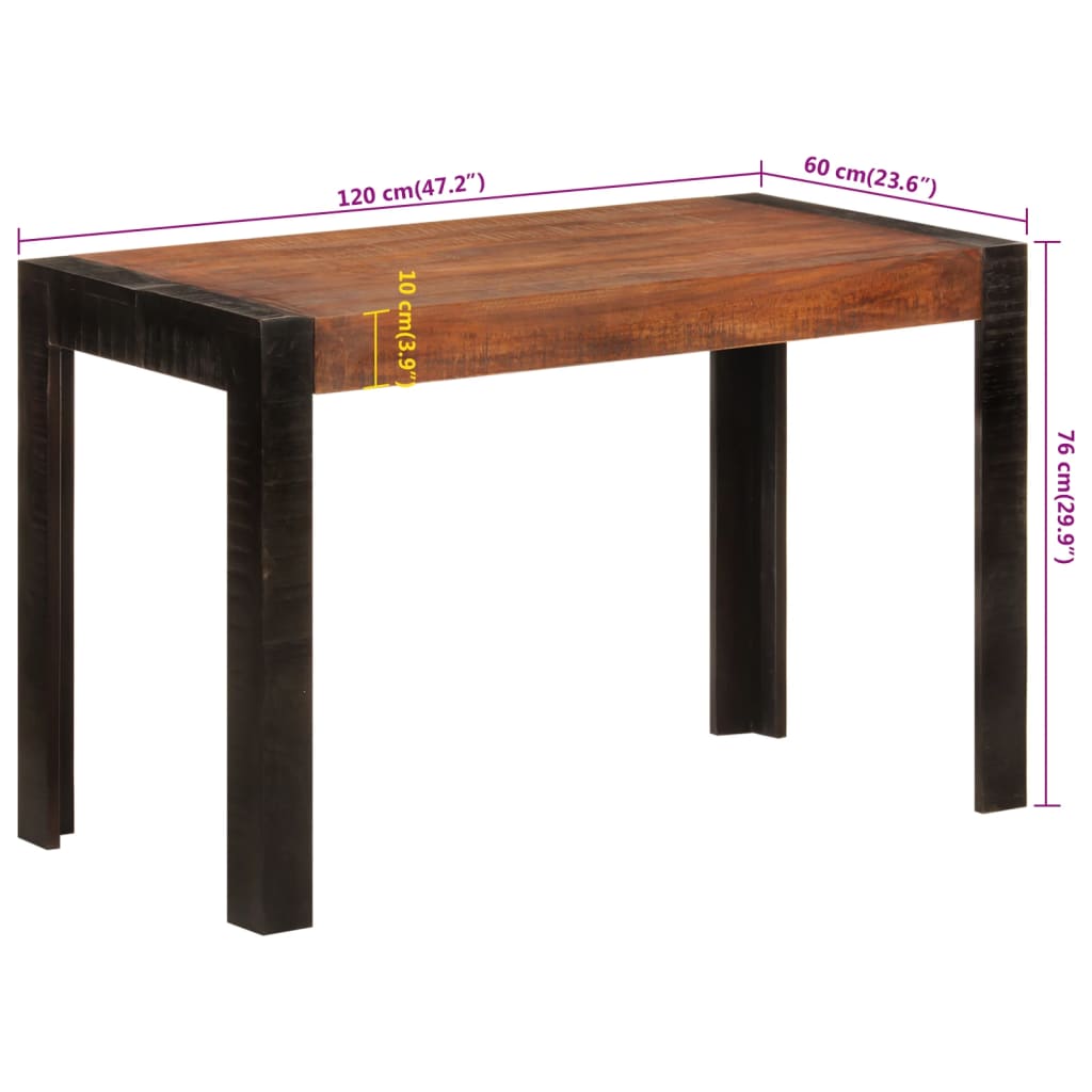 Esstisch Massivholz Mango