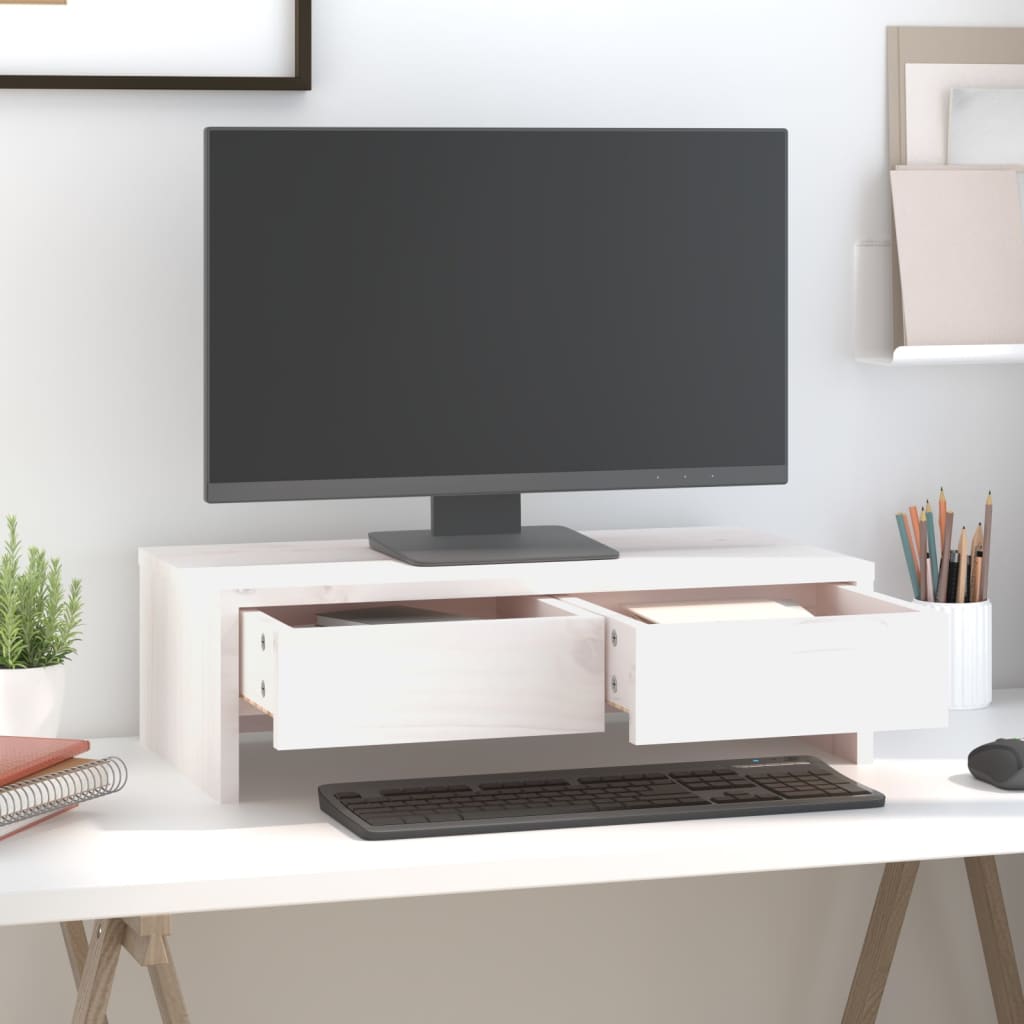 Monitorständer Massivholz Kiefer