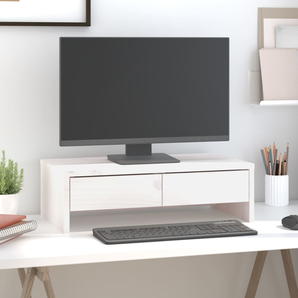 Monitorständer Massivholz Kiefer