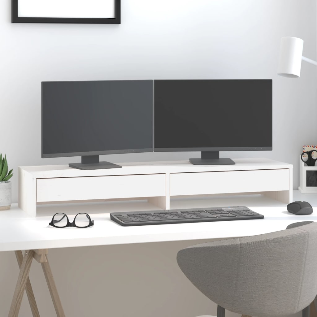 Monitorständer Massivholz Kiefer