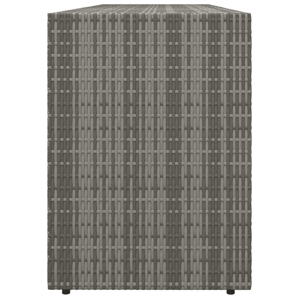 Gartenschrank 198X55,5X80 Cm Poly Rattan