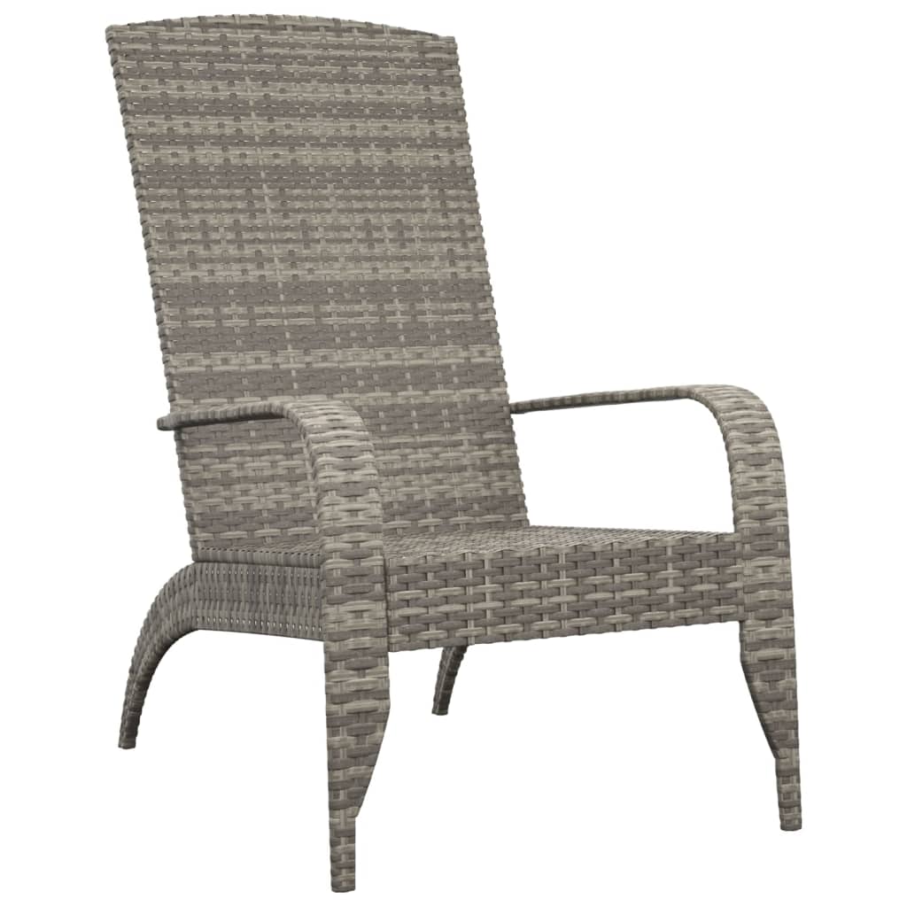 Adirondack-Gartenstuhl Poly Rattan