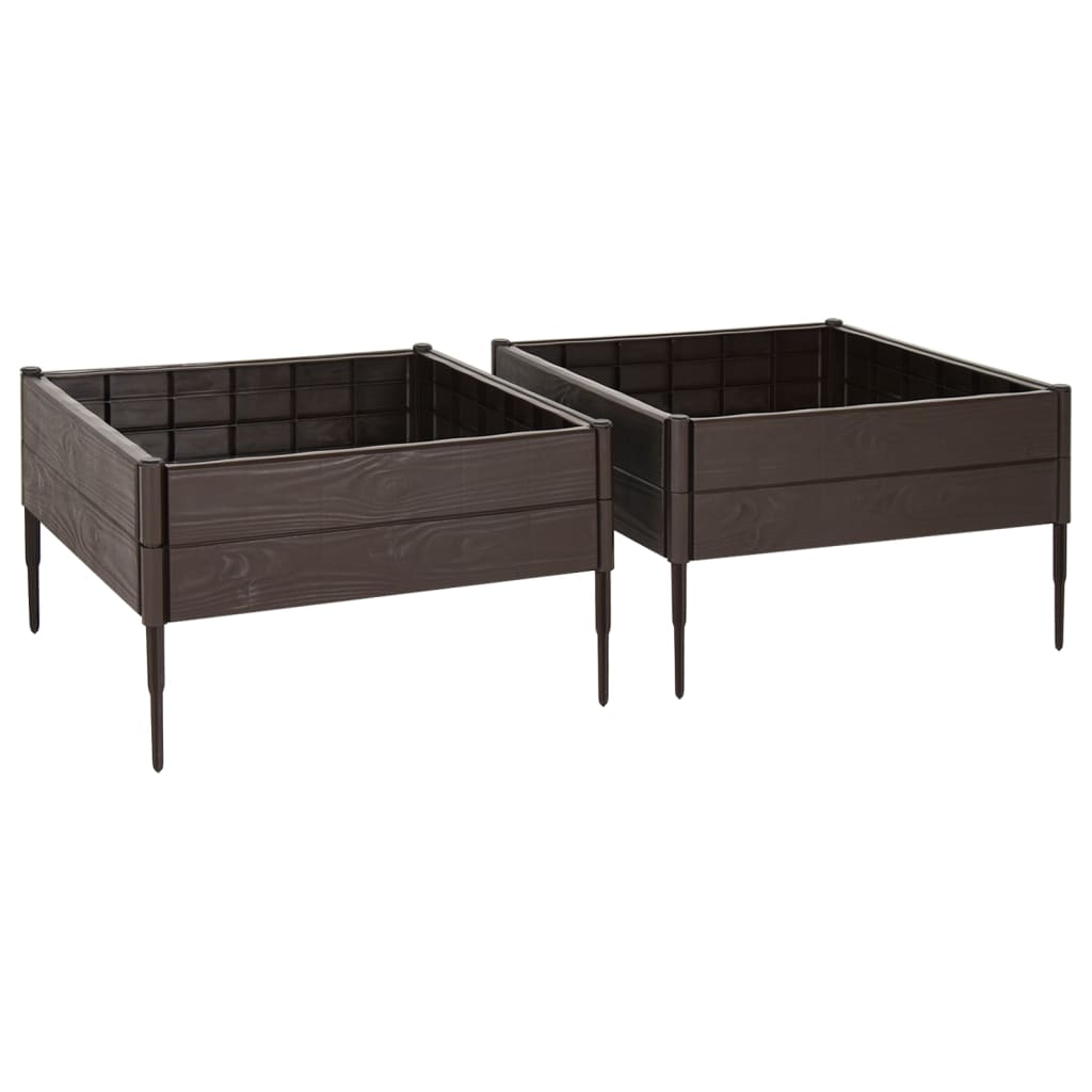 Hochbeet 120X120X20 Cm Polypropylen
