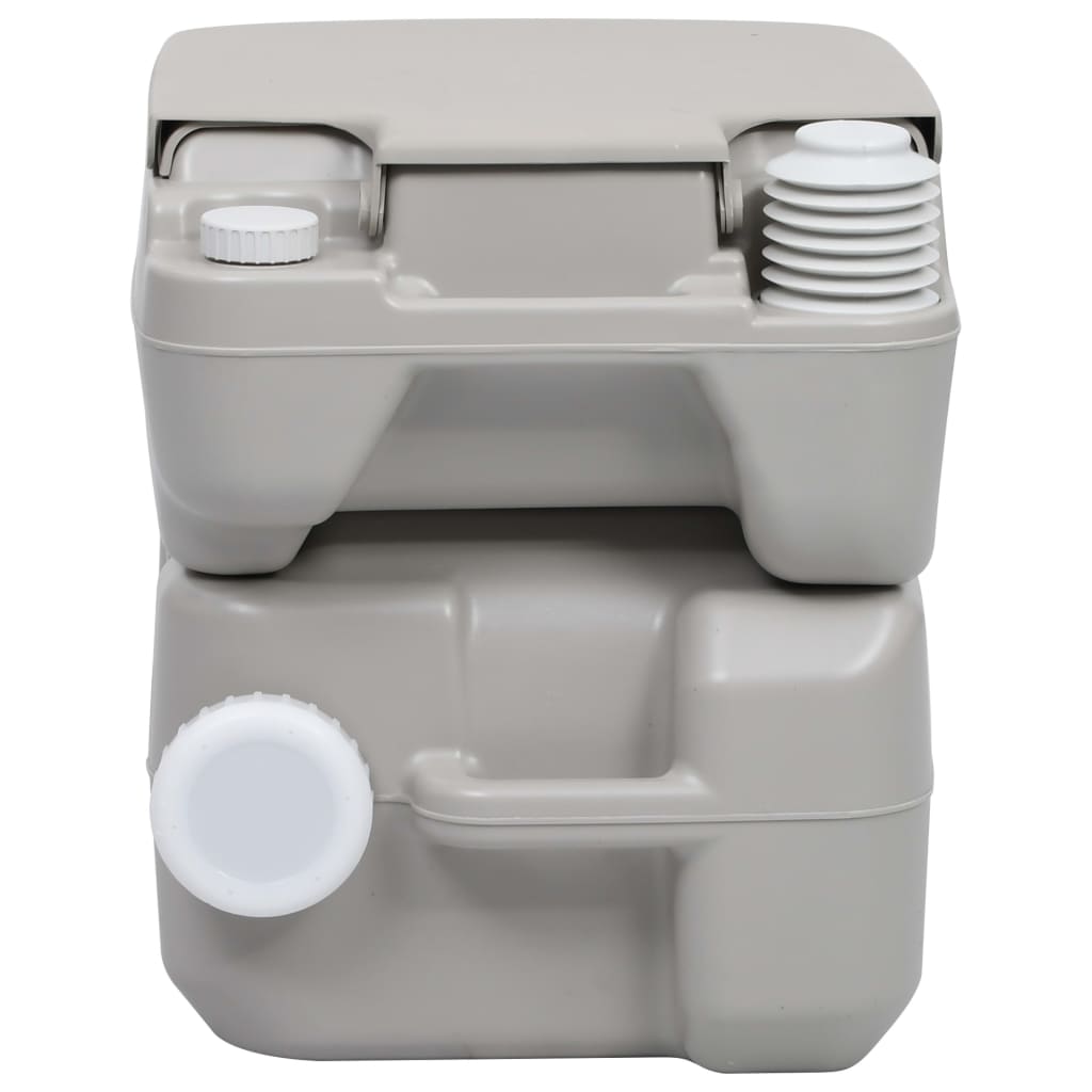 Tragbare Camping-Toilette Mit Wasserbehälter