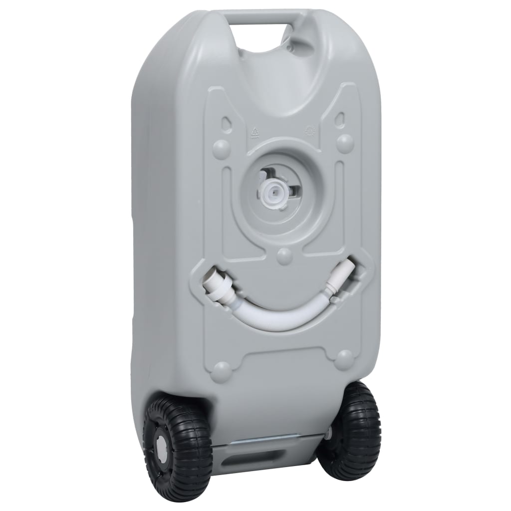 Tragbare Camping-Toilette Mit Wasserbehälter