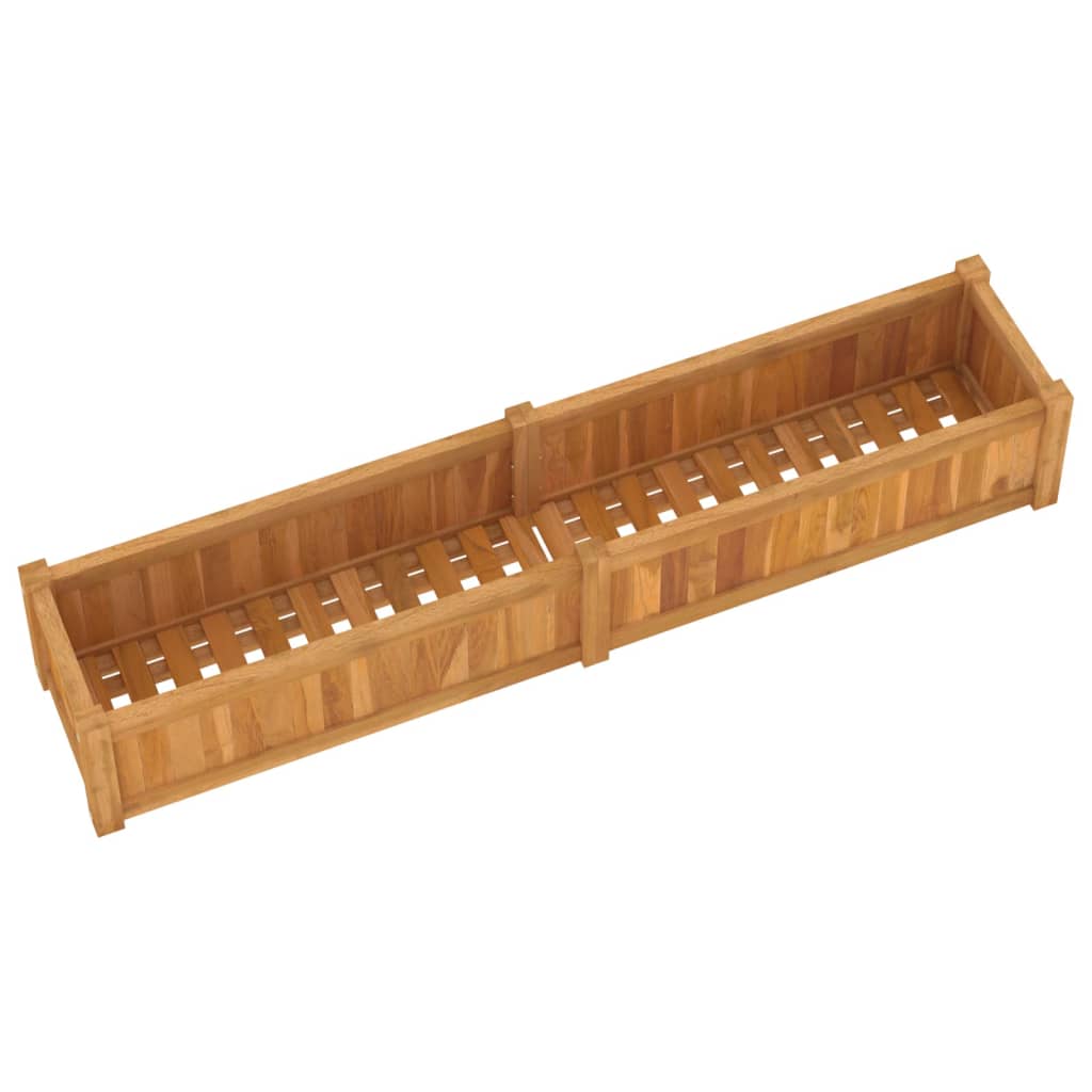 Hochbeet Massivholz Teak