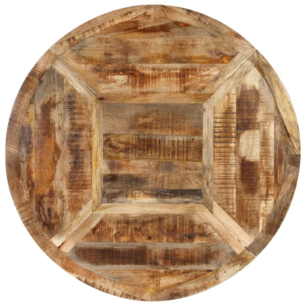 Esstisch Ø Massives Raues Mangoholz