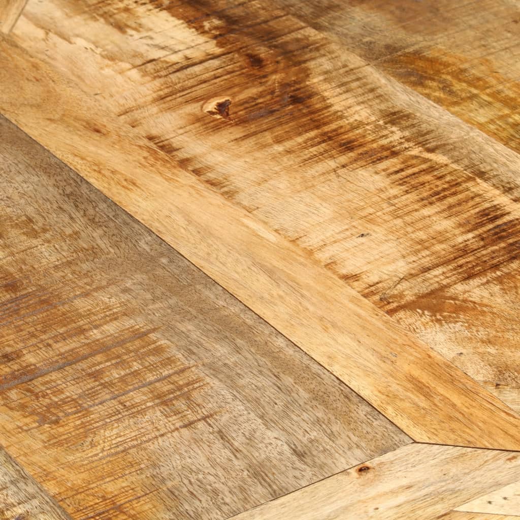 Esstisch Ø Massives Raues Mangoholz
