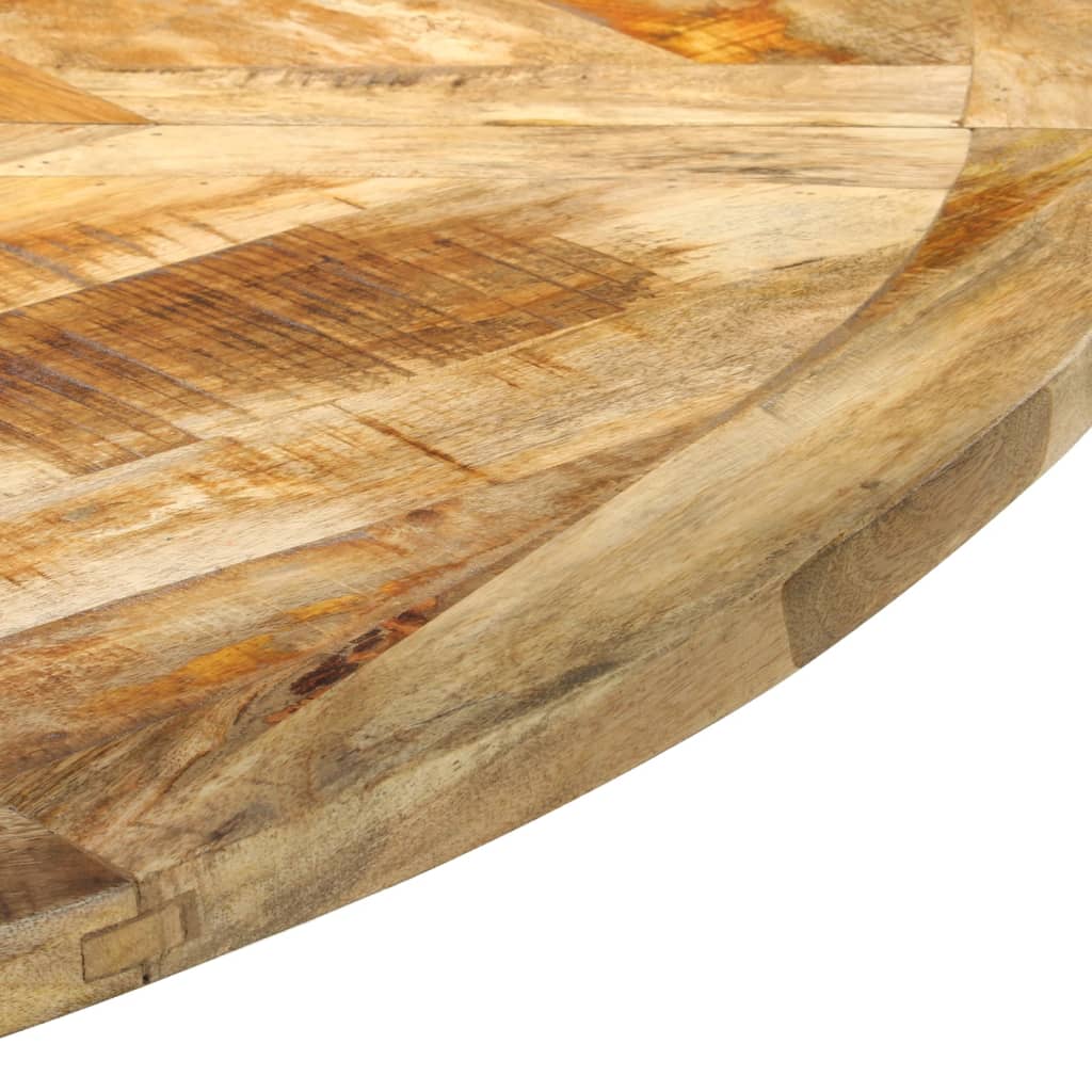 Esstisch Ø Massives Raues Mangoholz
