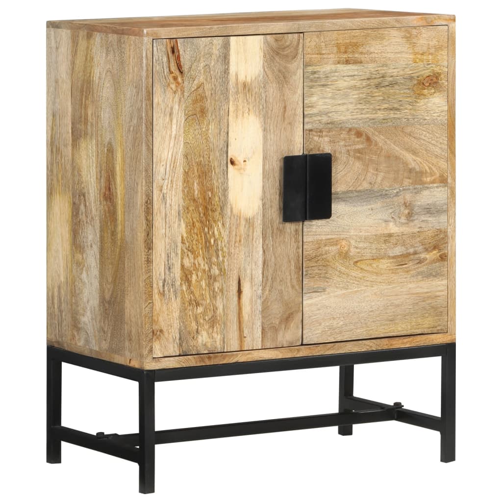 Sideboard 60X35X75 Cm Massivholz Mango