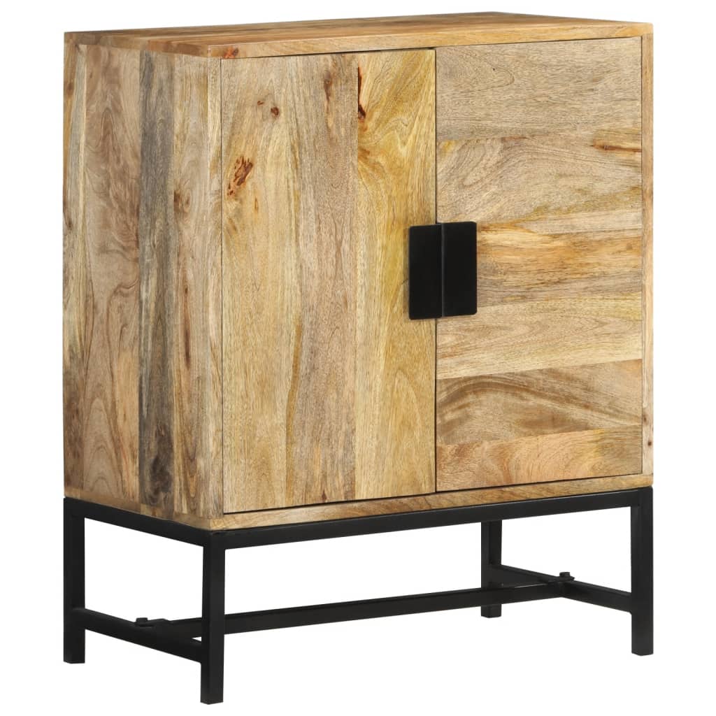 Sideboard 60X35X75 Cm Massivholz Mango