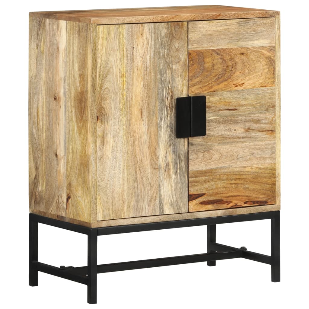 Sideboard 60X35X75 Cm Massivholz Mango