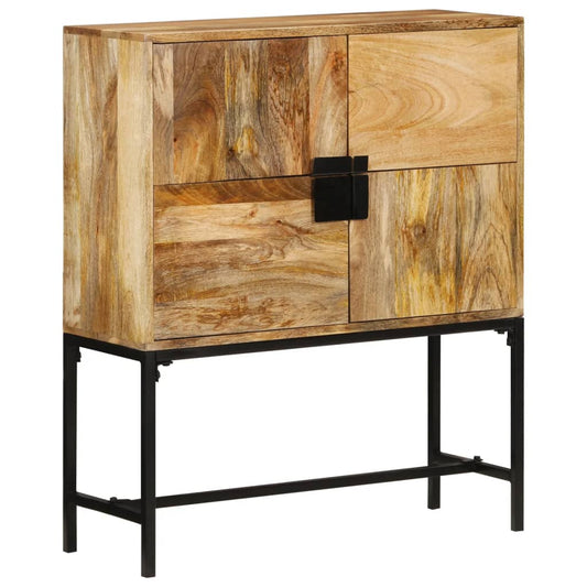 Highboard Massives Raues Mangoholz