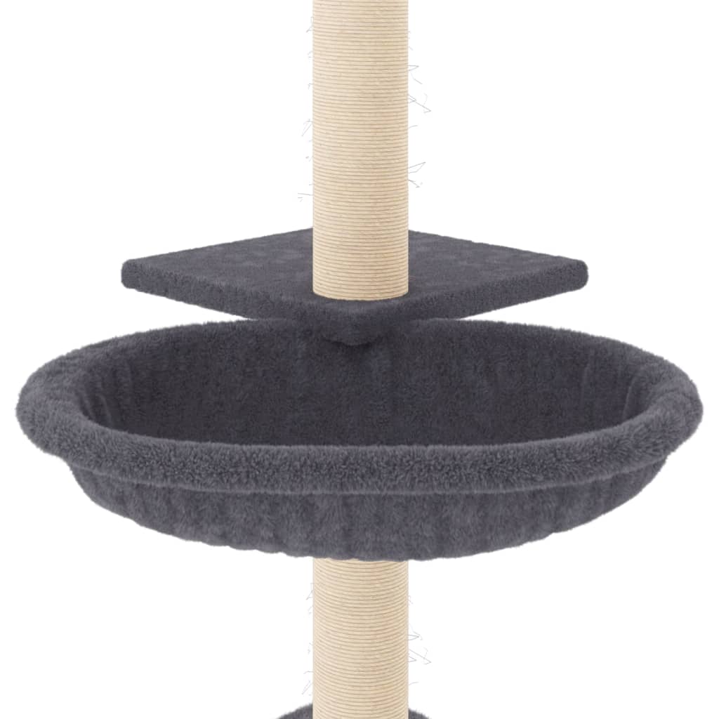 Kratzbaum Mit Sisal-Kratzsäulen 72 Cm