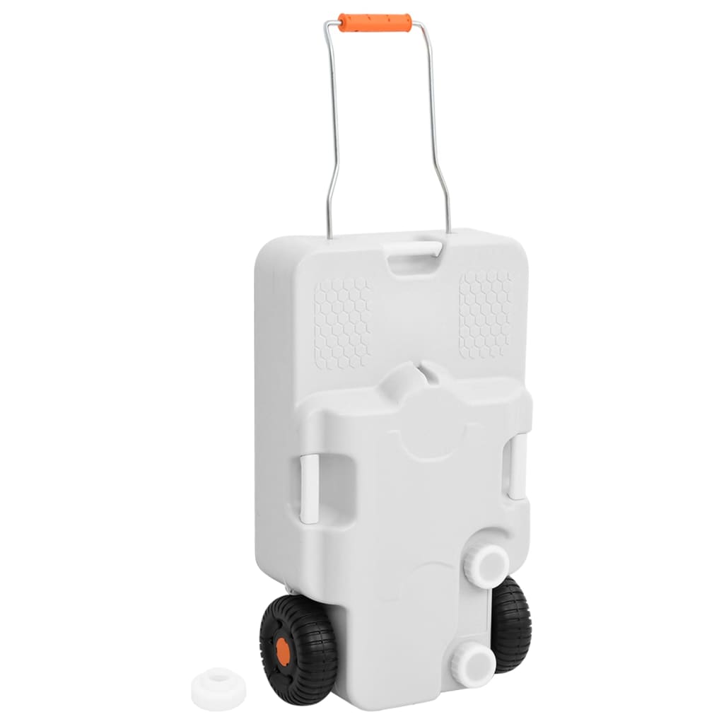 Camping-Wassertank Mit Rollen 30 L Grau