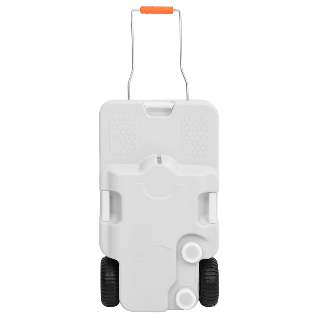 Camping-Wassertank Mit Rollen 30 L Grau