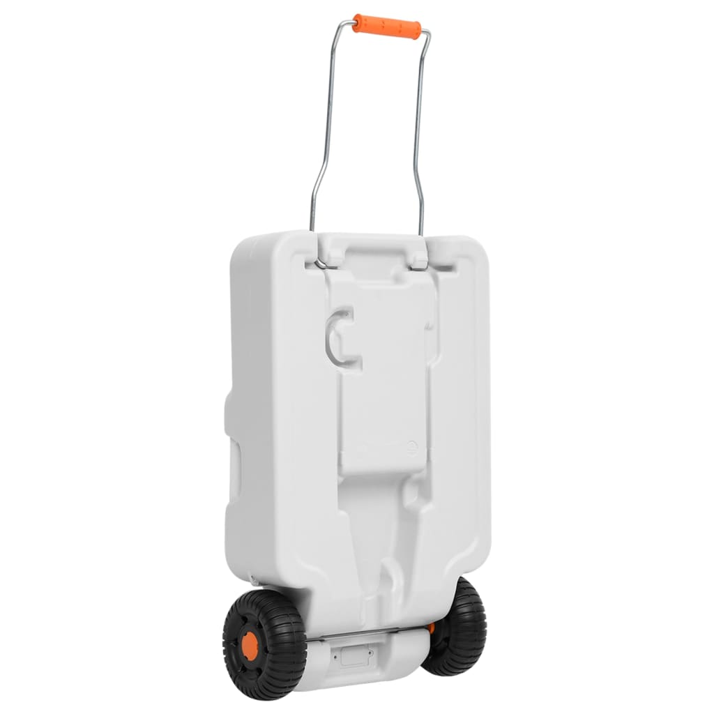 Camping-Wassertank Mit Rollen 30 L Grau