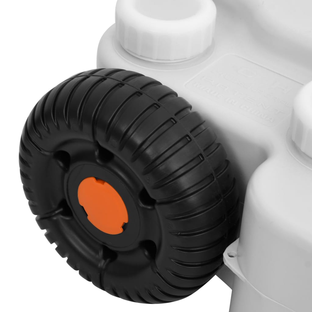 Camping-Wassertank Mit Rollen 30 L Grau