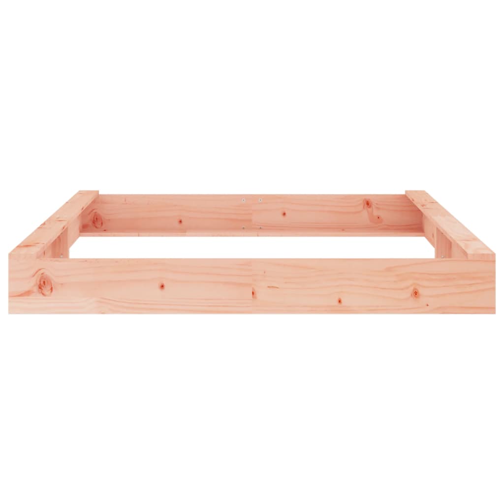 Sandkasten Mit Sitzen Quadratisch Massivholz Douglasie