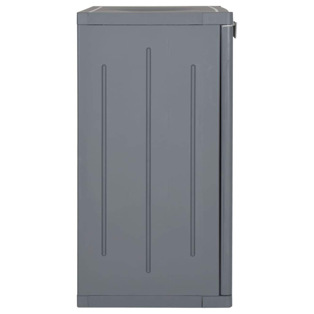 Gartenschrank 65X45X88 Cm Pp Rattan-Optik