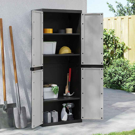 Gartenschrank 65X37X165 Cm Pp