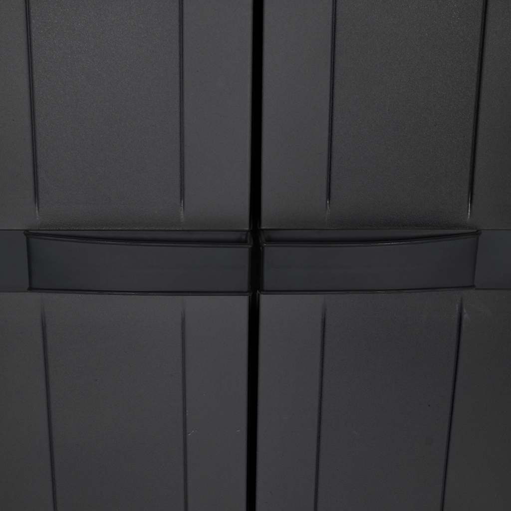 Gartenschrank 65X37X165 Cm Pp