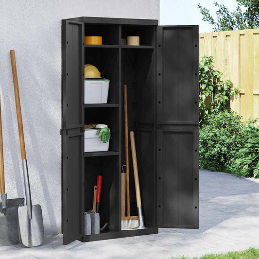 Gartenschrank 65X37X165 Cm Pp