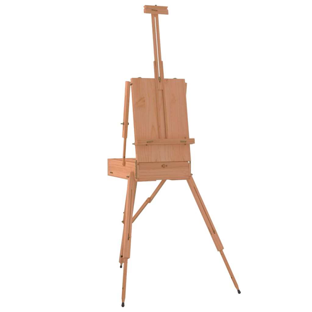 Staffelei 81X121X173 Cm Massivholz Buche