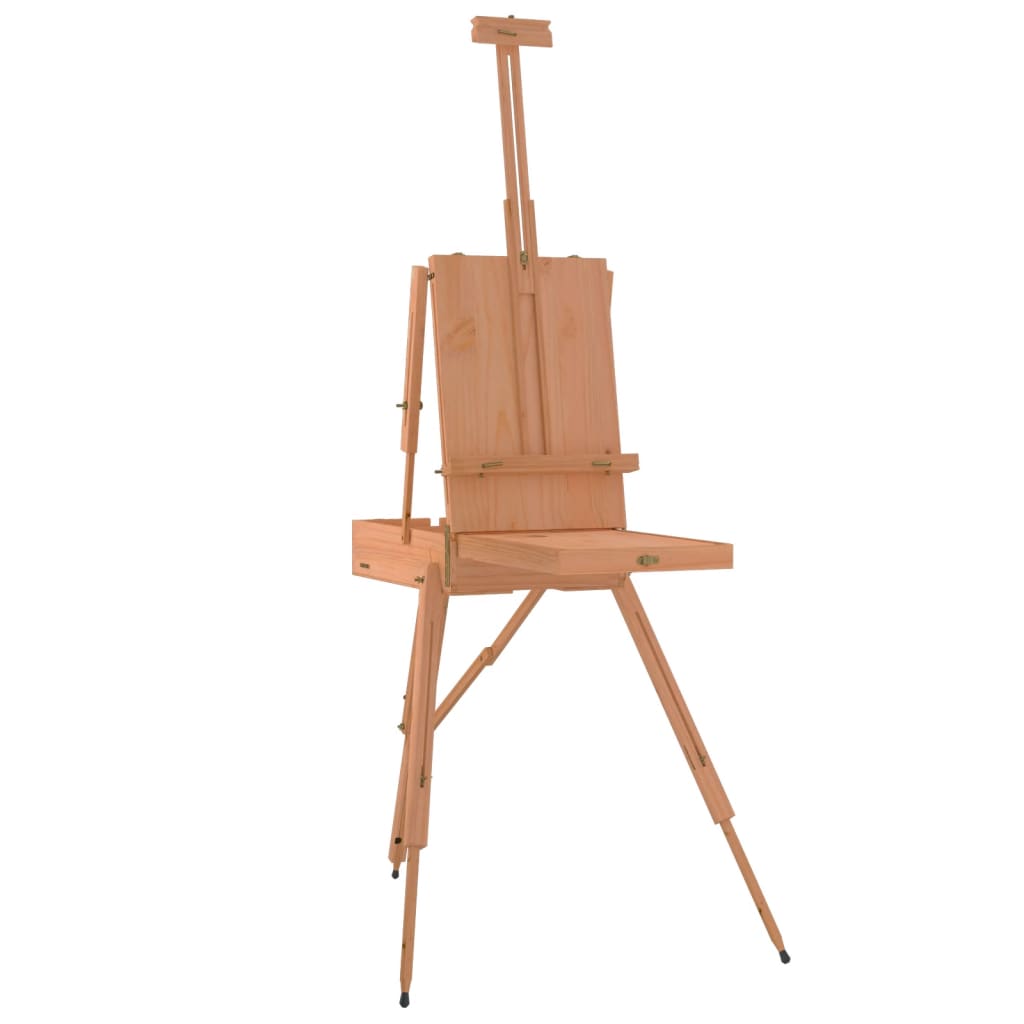 Staffelei 81X121X173 Cm Massivholz Buche